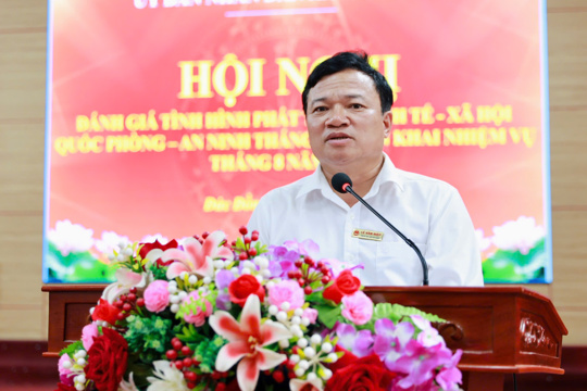 Đức Đồng đánh giá kết quả phát triển kinh tế - xã hội, quốc phòng - an ninh tháng 7
