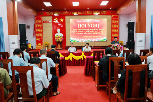 Xã Đức Đồng triển khai các nhiệm vụ giảm nghèo, sản xuất vụ Đông và tiêm phòng đợt 2 năm 2026