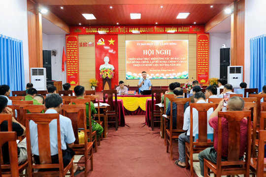 Đức Đồng triển khai kế hoạch hoàn thiện cơ sở dữ liệu đất đai