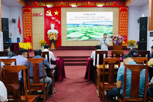 Hội nghị tập huấn nghiệp vụ rà soát hộ nghèo, hộ cận nghèo năm 2026