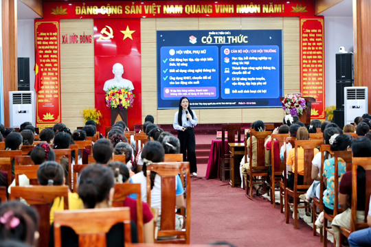 Đức Đồng : Tập huấn nghiệp vụ công tác Hội và chuyên đề “Làm cha mẹ tích cực – Đồng hành cùng con phát triển toàn diện”