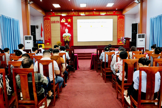 Đức Đồng tổ chức học tập, quán triệt và triển khai thực hiện các nghị quyết, chỉ thị của Trung ương, của tỉnh