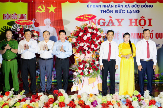 Đức Đồng lan tỏa phong trào Toàn dân bảo vệ an ninh Tổ quốc từ cơ sở