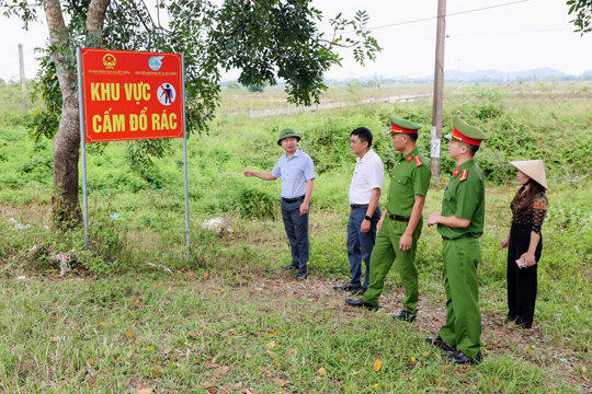 Xã Đức Đồng tăng cường quản lý rác thải, xử lý nghiêm hành vi gây ô nhiễm môi trường