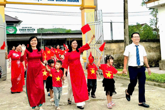 Đức Đồng: hơn 120 học sinh lớp 1 tựu trường, sẵn sàng bước vào năm học mới