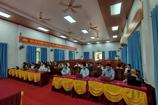Xã Đức Đồng tham gia tập huấn, hướng dẫn ứng dụng trí tuệ nhân tạo trong thực thi công vụ