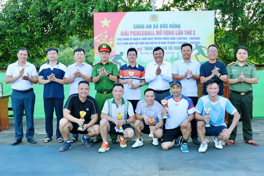 Đức Đồng bế mạc Giải Pickleball mở rộng lần thứ 2