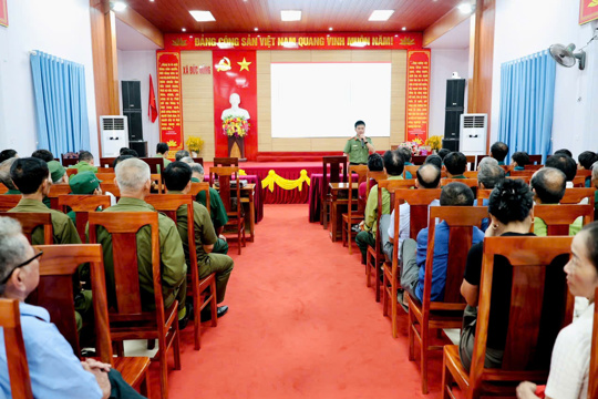 Đức Đồng đẩy mạnh tuyên truyền phòng, chống tội phạm, bảo đảm An ninh, trật tự