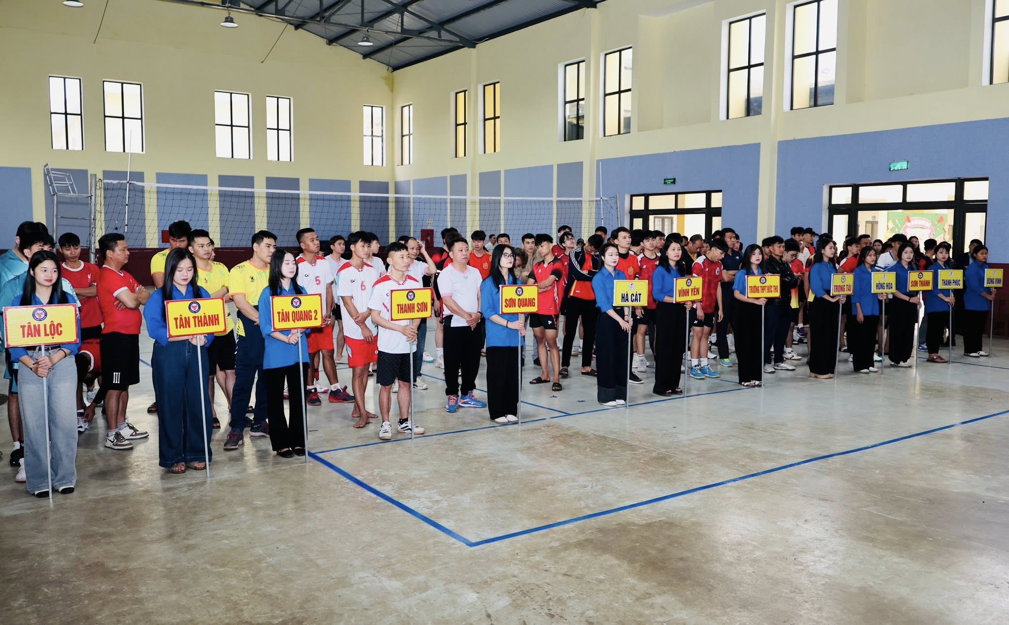 Đức Đồng Khai mạc Giải bóng chuyền nam thanh niên mừng Đảng – mừng Xuân Bính Ngọ 2026 