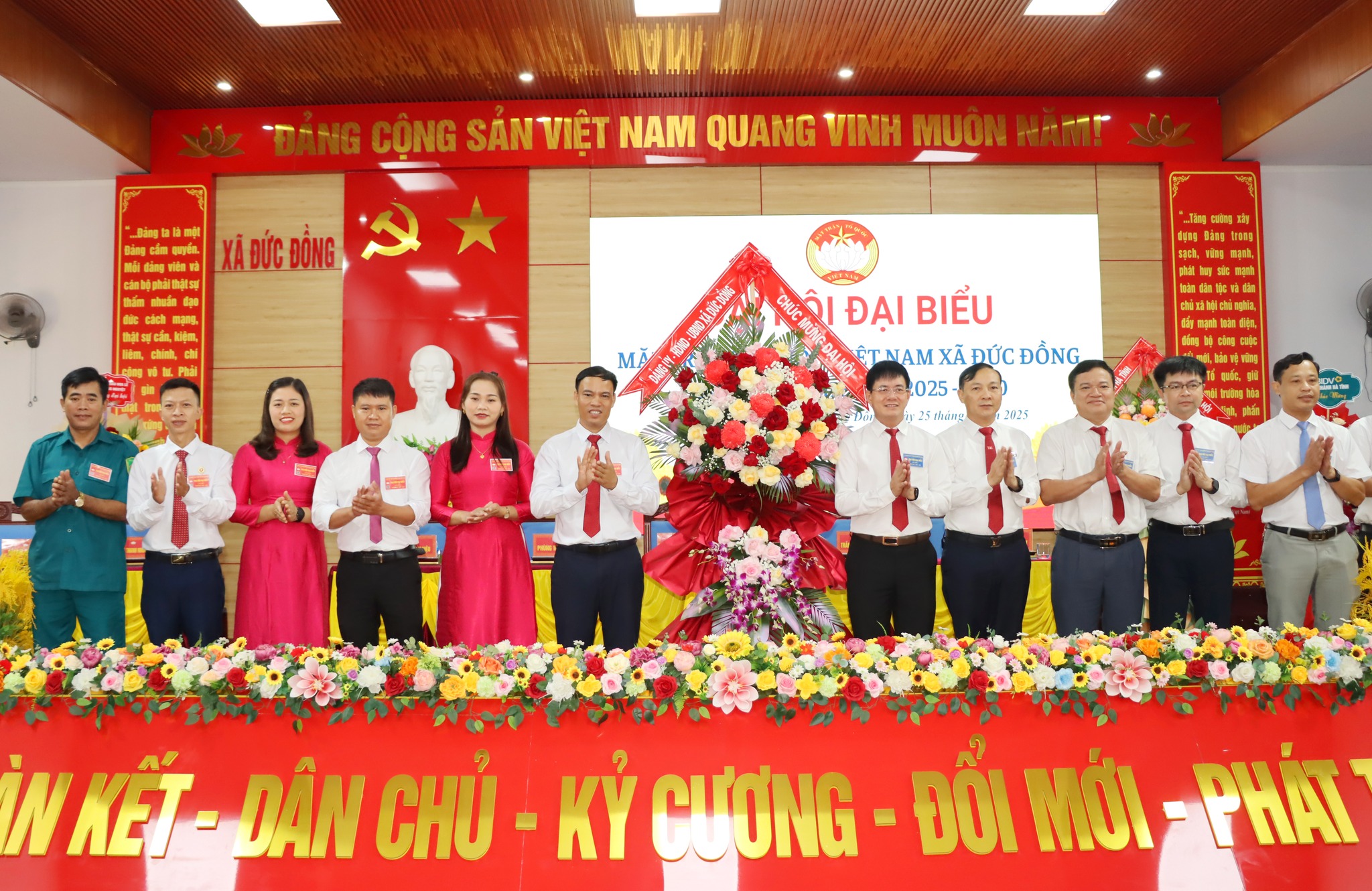 MTTQ xã Đức Đồng tổ chức Đại hội lần thứ I, nhiệm kỳ 2025 - 2030 